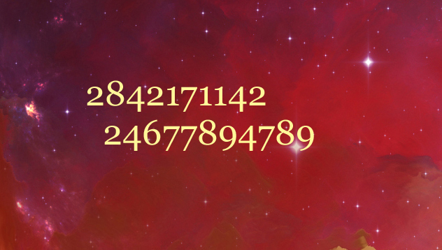 Zahlenreihen Zahlencodes