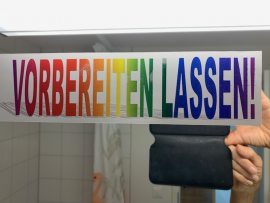 Vorbereiten lassen 1